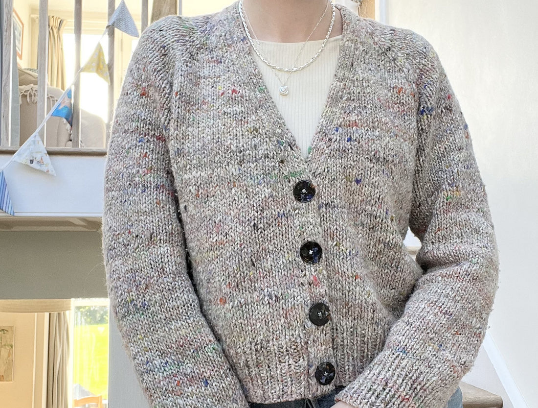 The "I wish I could knit this" cardigan: A beginner's dream project .