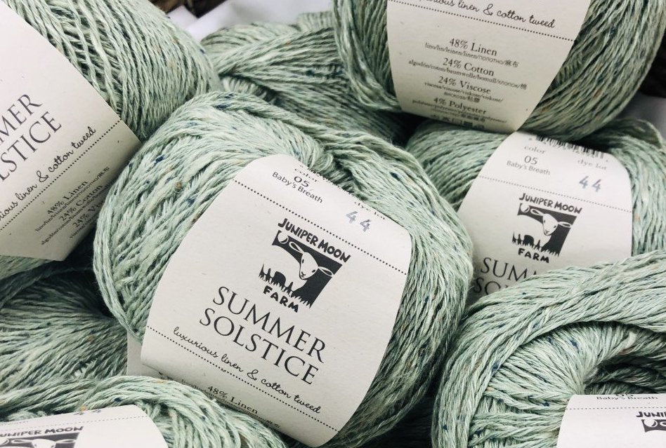 Linen yarn essentials for beginners.