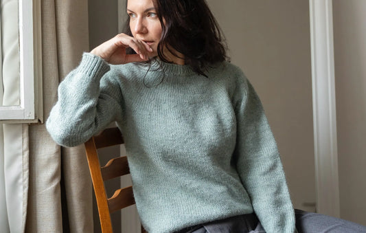 A good moment for your “one day” knit