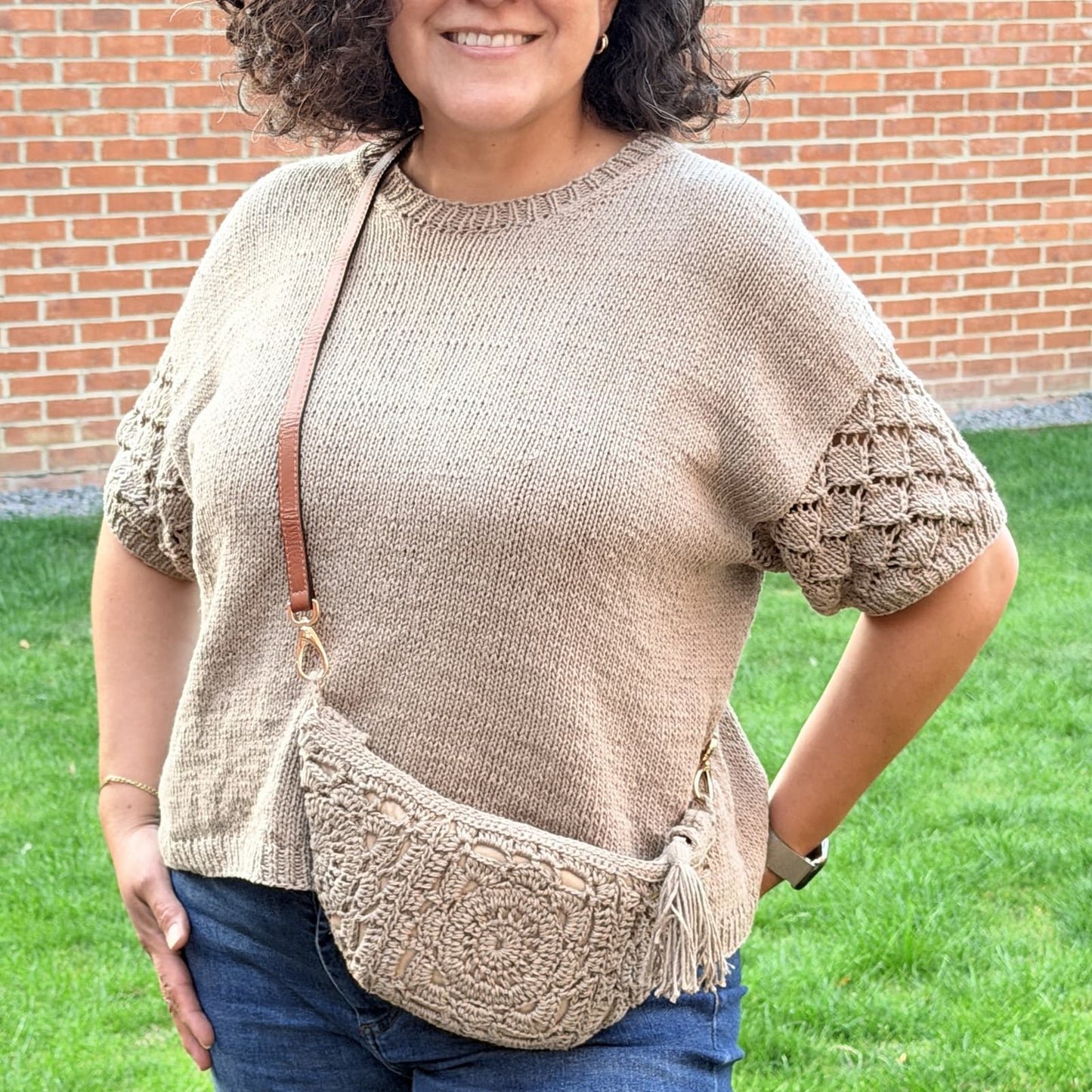 Monoko tee knitting pattern