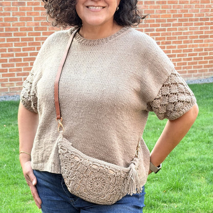 Monoko tee knitting pattern