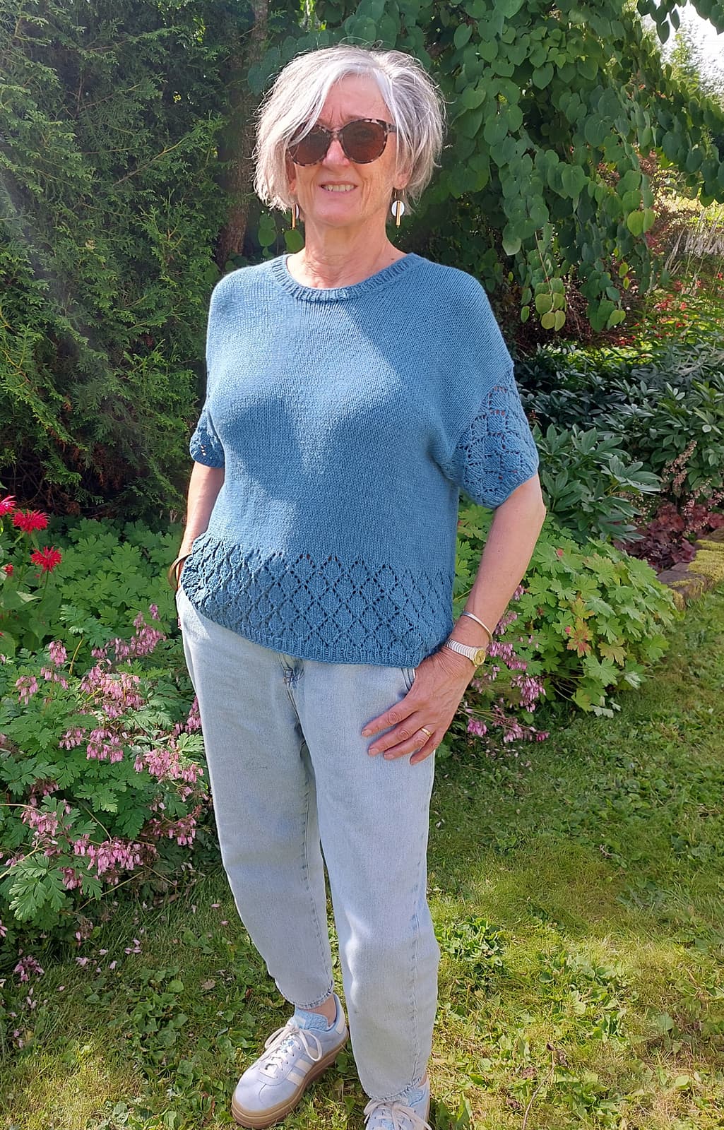 Monoko tee knitting pattern