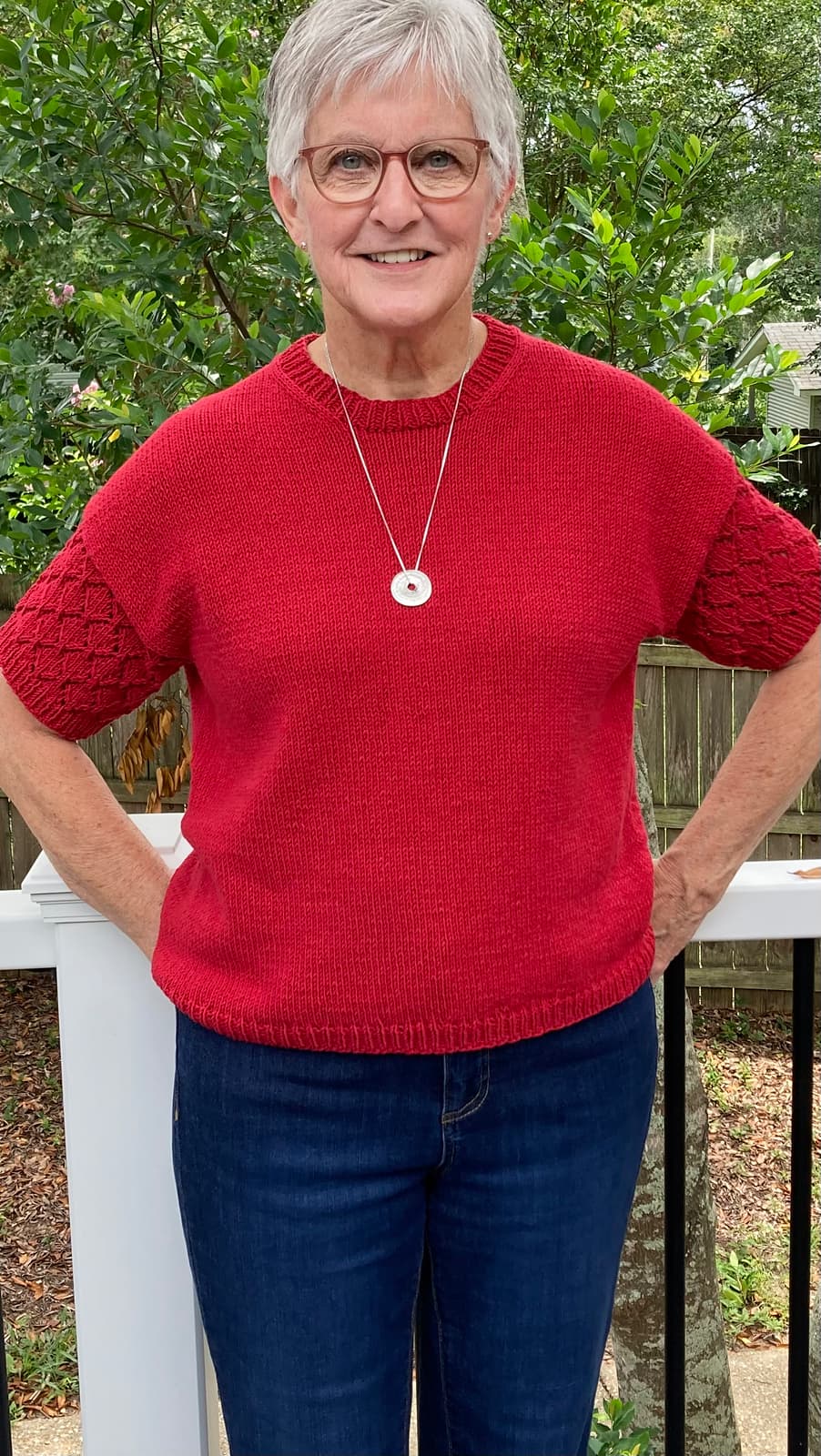 Monoko tee knitting pattern