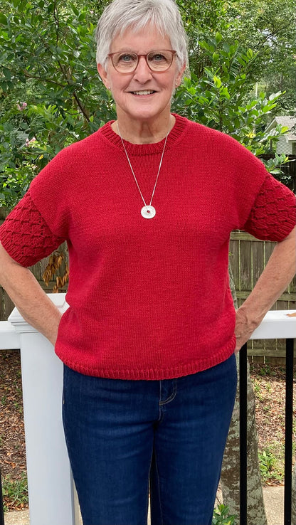Monoko tee knitting pattern