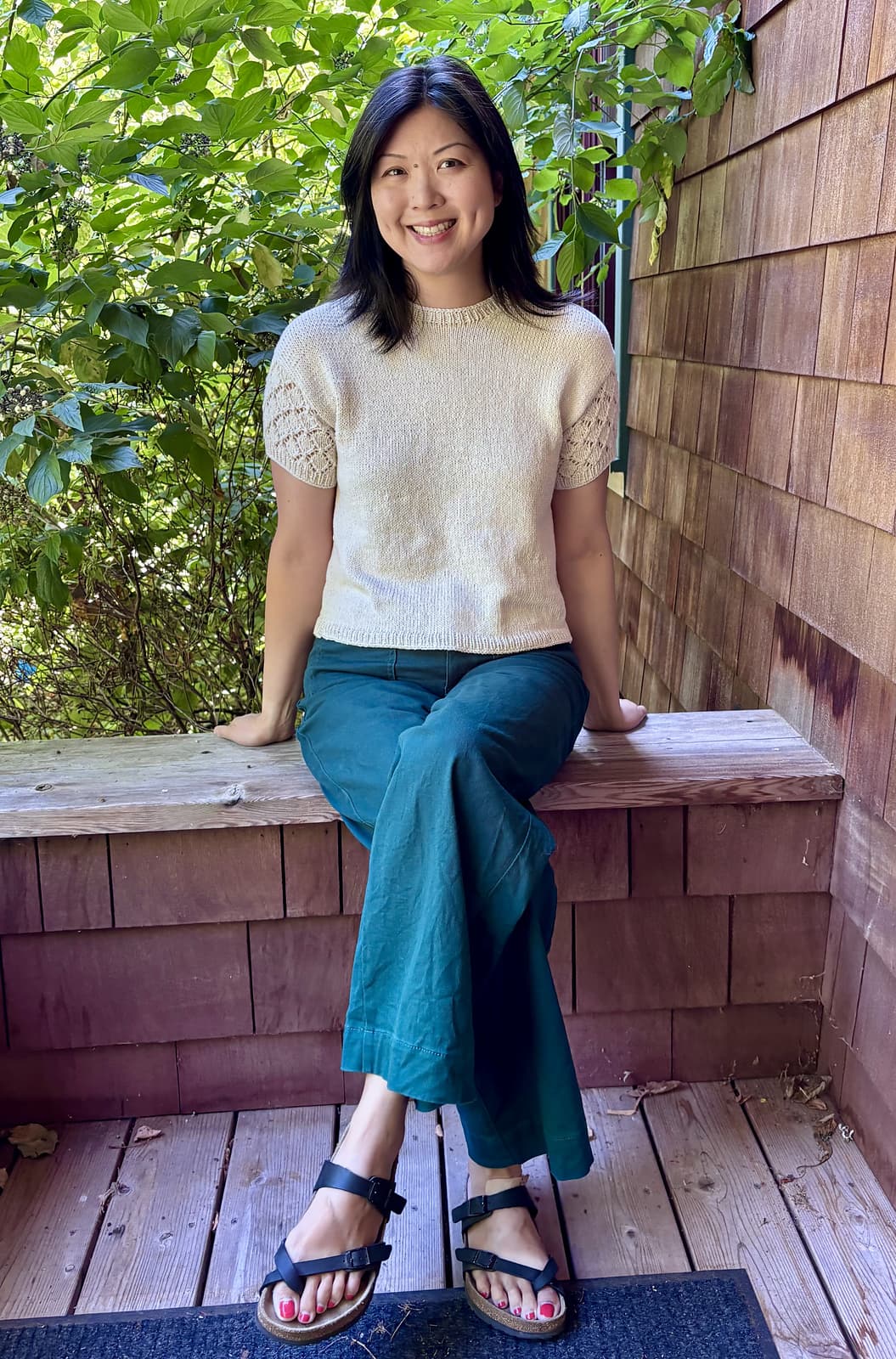 Monoko tee knitting pattern