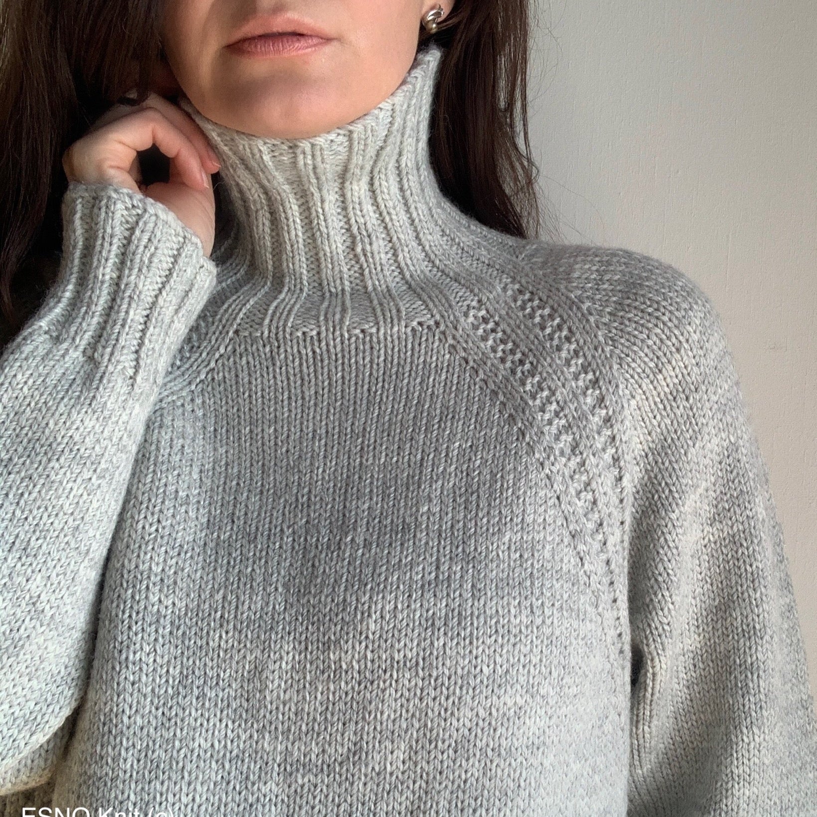 Mellow Mood sweater knitting pattern – Julia Piro Knits
