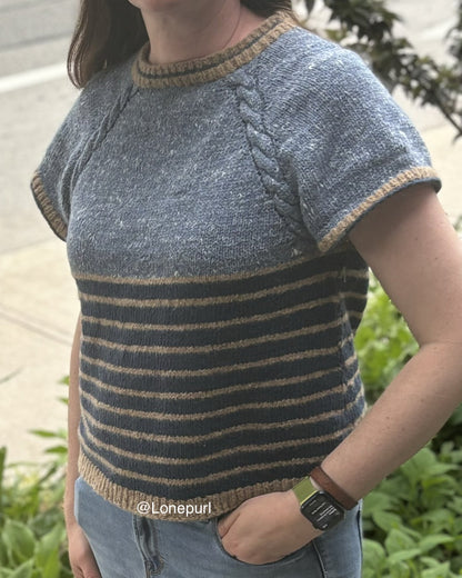 Daydream Zephyr sweater knitting pattern