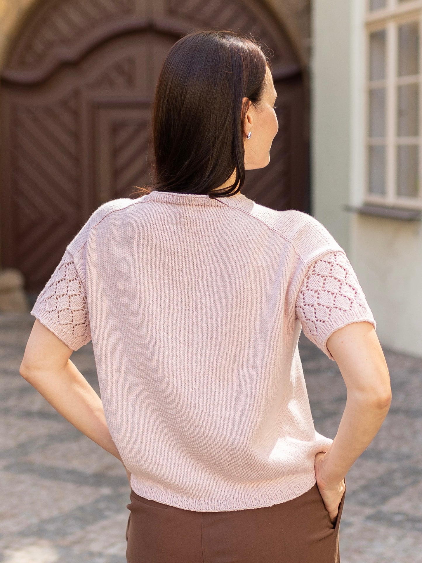 Monoko tee knitting pattern