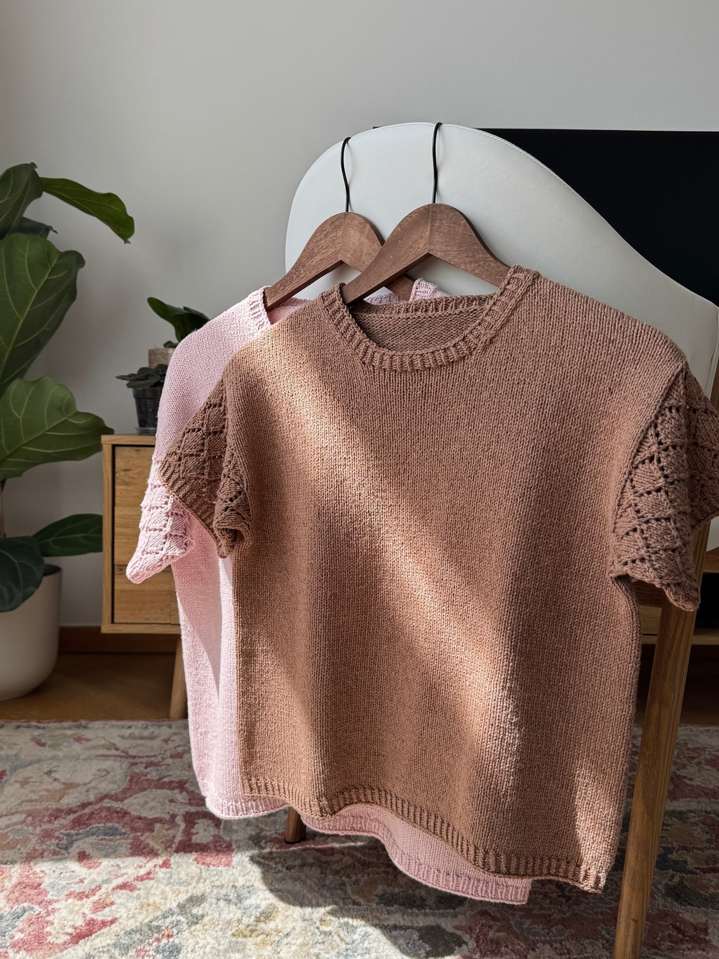 Monoko tee knitting pattern