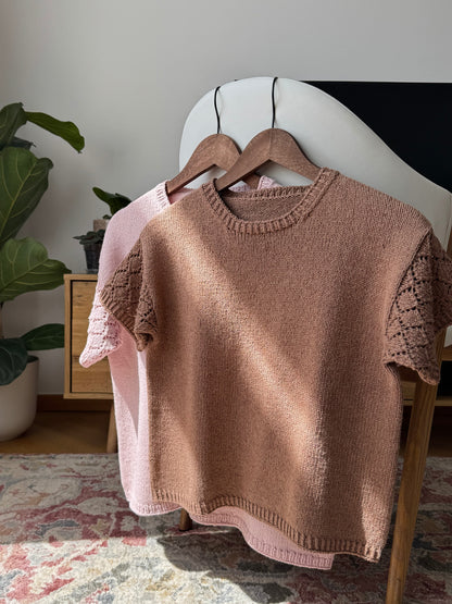 Monoko tee knitting pattern