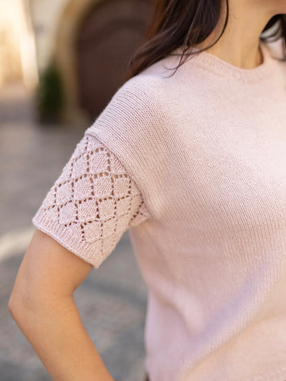 Monoko tee knitting pattern