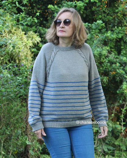 Daydream Zephyr sweater knitting pattern