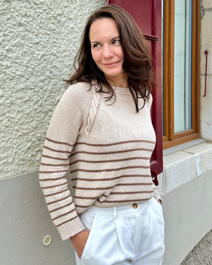 Daydream Zephyr sweater knitting pattern