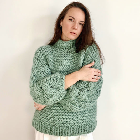 Fern Sweater knitting pattern