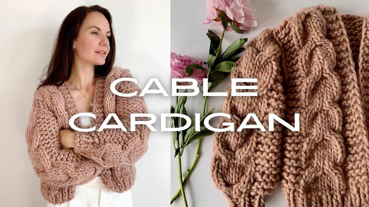 Sequoia Cardigan knitting pattern – Julia Piro Knits