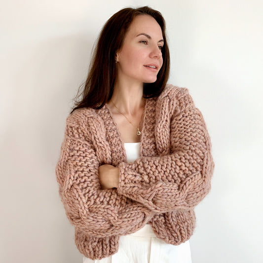 Sequoia Cardigan knitting pattern