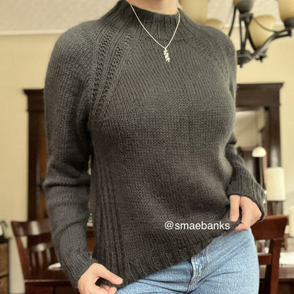 Mellow Mood sweater knitting pattern